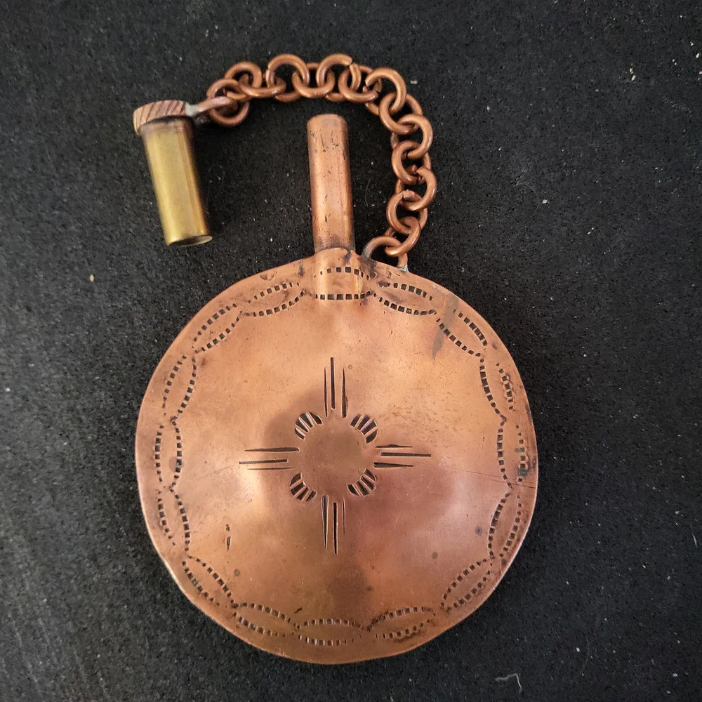Navajo Copper Tobacco Canteen
